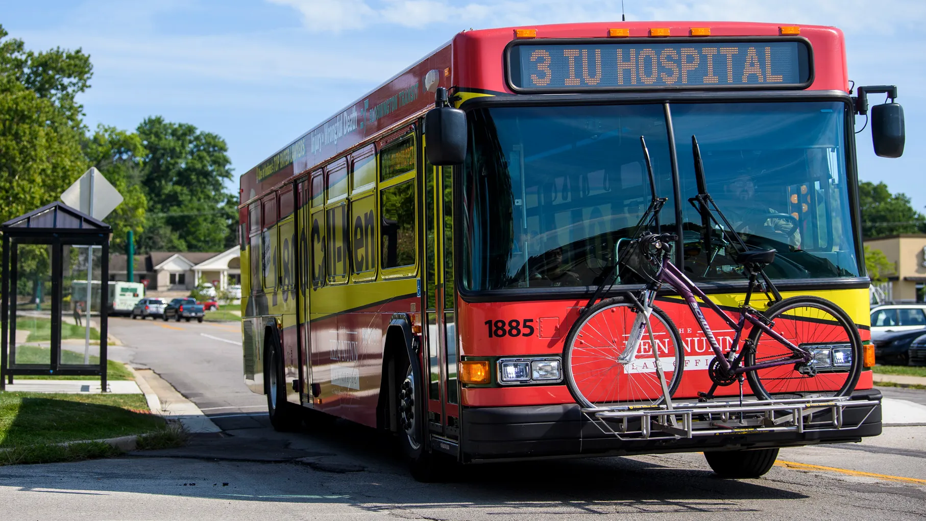 IU Campus Bus Picture